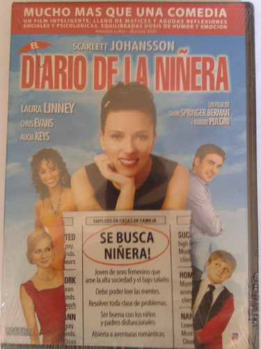 El Diario De La Niñera - Dvd Nuevo Original Cerrado - Mcbmi 0