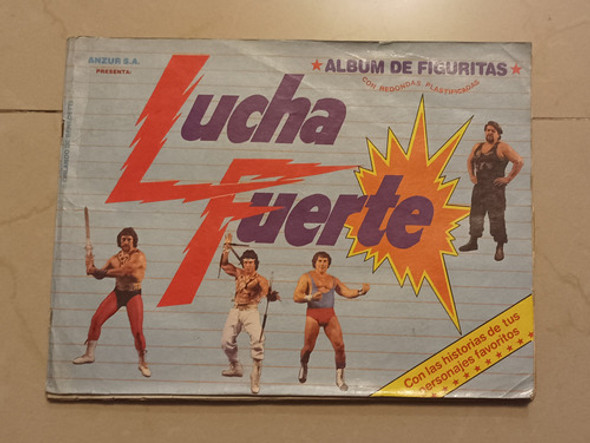 Álbum De Figuritas Lucha Fuerte (1990) 0