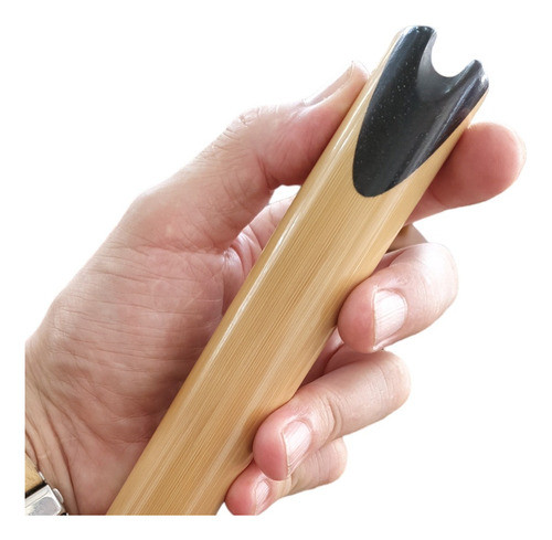 Quena En Sol Gruesa Embocadura De Ébano 0