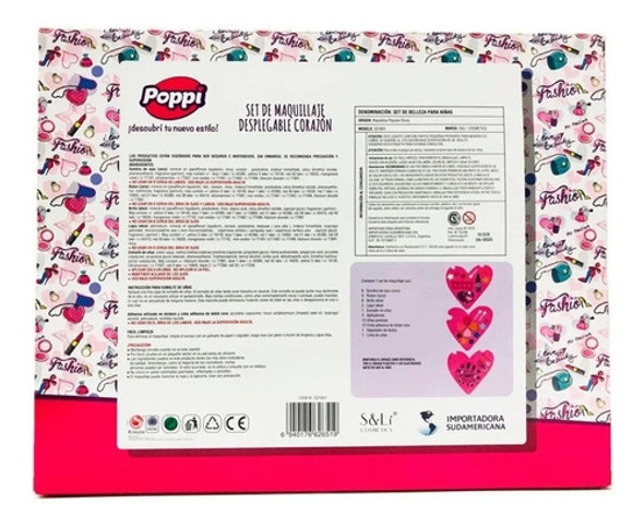 Poppi Set Corazon Maquillaje De Belleza Art S21651 Loonytoys 1 Poppi Set Corazon Maquillaje De Belleza Art S21651 Loonytoys 1
