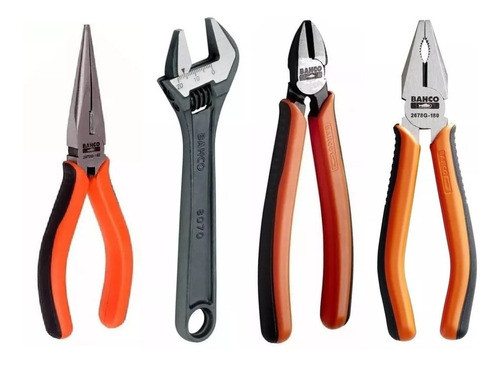 Kit Bahco 4 Piezas 2175-160 2470g-160 2678g-160 8071 0