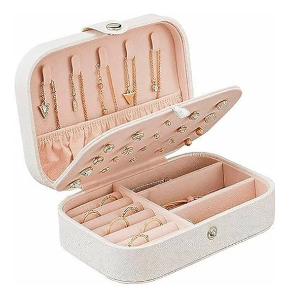 Alhajero Joyero Estuche Organizador Cofre De Joyas Mnl 0