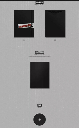 Stray Kids Christmas Evel Holiday Special Cd + Libro Nuevo 1