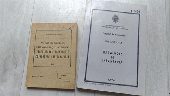 Manuais Militares Antigos 0