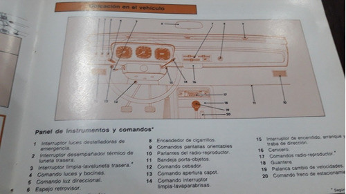 Manual De Instrucciones Y Mantenimiento De Renault 12 1