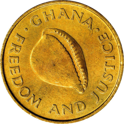 Ghana Moneda De 1 Cedi 1984 - Km#25 - Sin Circular 0