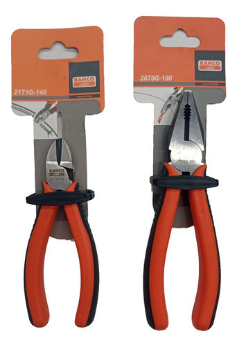 Kit Combo Pinzas Bahco  Pinza 180mm + Alicate 140mm 0