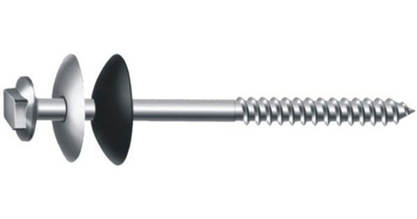 Kit Parafuso De Telha 35 Peças 5/16 X 20cm + Arruela Vedação 0