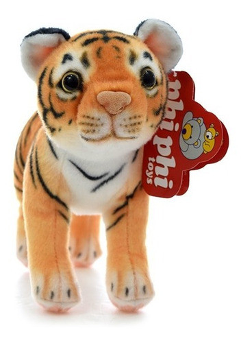 Peluche Tigre Marron Parado 20cm - Orig. Phi Phi Toys 0
