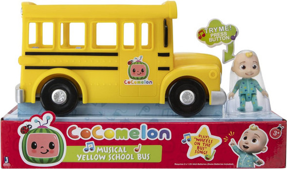 Autobús Escolar Cocomelon Con Figura Jj Extraíble Para Bebés 1