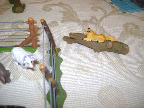 Antig Animalito Eg Toys Corral 3 Chanchos Ovejas Carneros 1