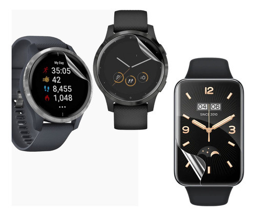 Film Hidrogel Smartwatch Para Garmin Venu 2s X3 0