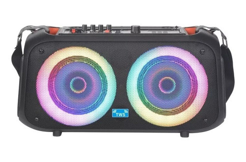 Parlante Portatil Con Control Remoto, Luces Led Y Micrófono 0