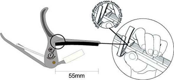 Grover Gp750sl  Cejilla Ultra Plata 1