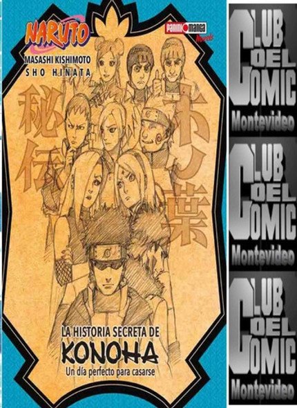 La Historia Secreta De Konoha Naruto - Panini Manga 0