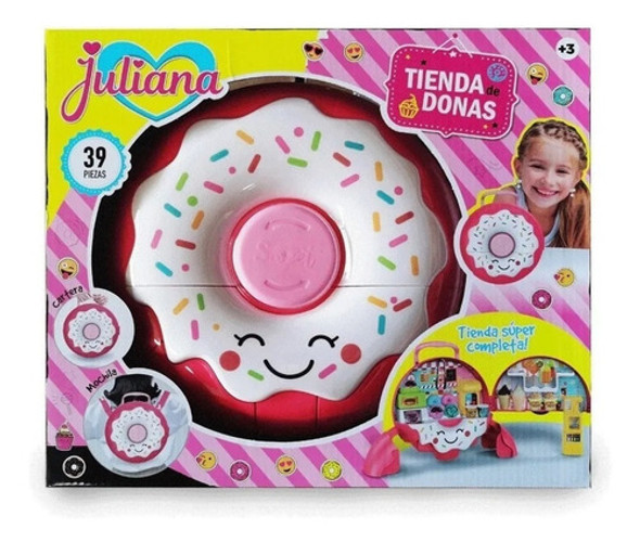 Juliana Tienda De Donas Portatil Valija Mochila Original 0