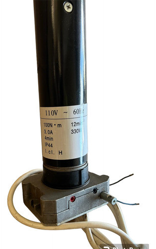 Motor Tubular Sem Controle Toldos Com Socorro 100n 110v 1