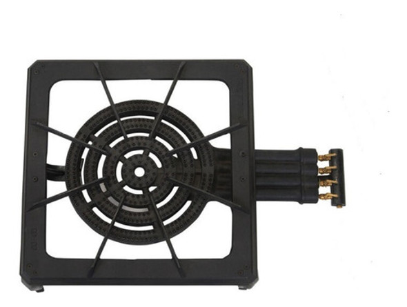 Quemador Fundición 4 Anillos 4 Grifos Con Patas A Supergás 1