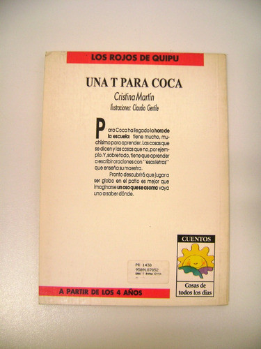 Una T Para Coca Cristina Martin Usado Buen Estado Boedo 1