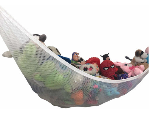 Organizador Colgante Red Esquinero Muñecos Juguetes Peluches 0