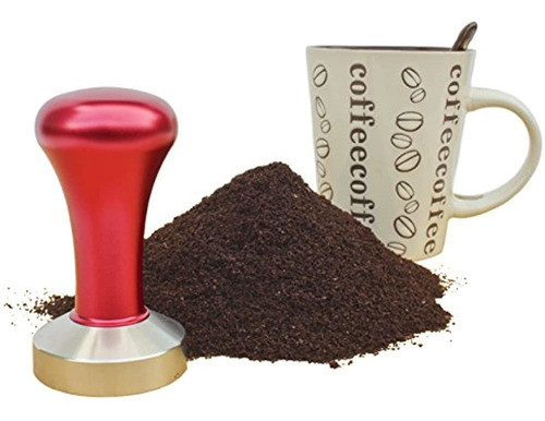 Zoie Chloe Acero Inoxidable Espresso Coffee Tamper Base Plan 1