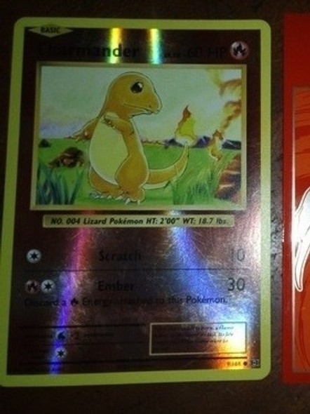 Charmander Carta De Pokemon Holográfica 0