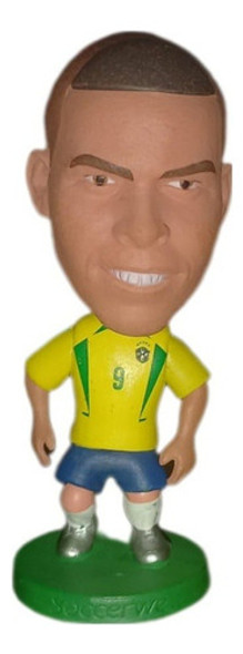 Muñeco Soccerwe - Cabezón Fútbol / Ronaldo Brasil 0