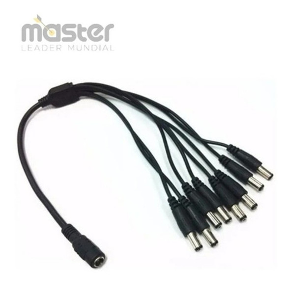 Cable Cctv Pulpo Alimentacion Pulpito 8 A 1 - Splitter 0
