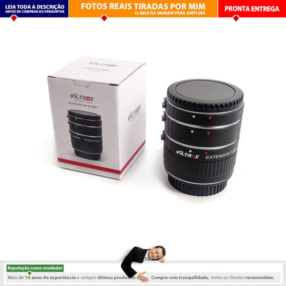 Tubo Macro Af Extensor P/ Canon Uso C/ Lentes Ef / Efs | P2 1