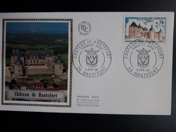 Filatelia Francia - Día De Emisión X 2 1969 Y 1972 1