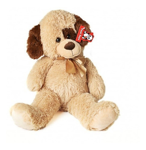 Perro De Peluche Mediano 60cm Con Moño 1601 D 0