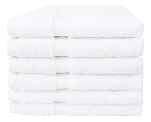 Everplush Classic Hotel Toallas, Paquete De 6 Paños De Rizo, 0
