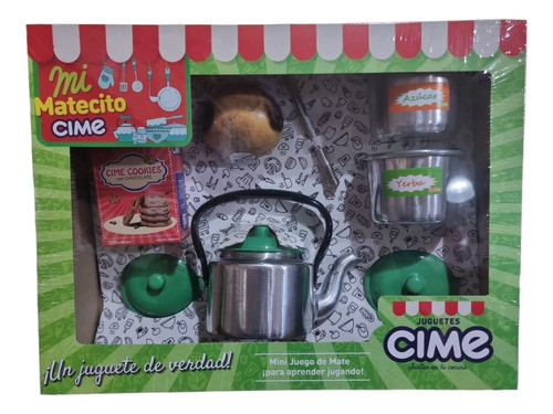 Mi Matecito Juego Mate Aluminio Cime Original Juguete Jretro 0