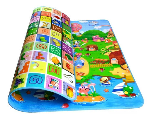 Alfombra De Goma Antigolpe Infantil 120x180 Animal Ltf Shop 0
