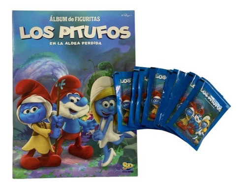 1 Album + 50 Sobres Los Pitufos 1