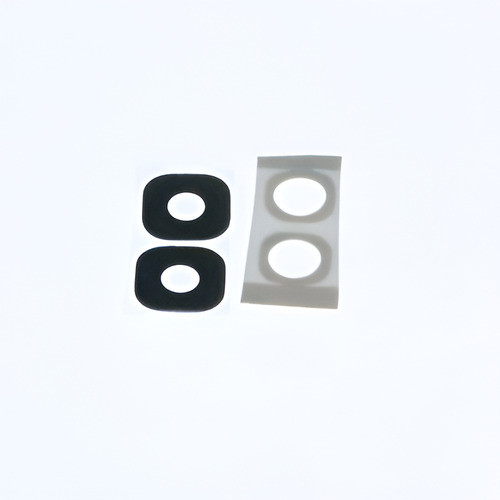 Cubierta De Lente De Vidrio Nuevo Real 2pcs Trasera Para Sam 0