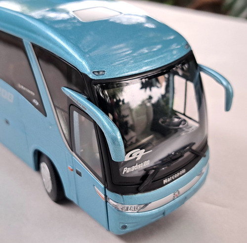 Jr - Marcopolo Bus Paradiso 1200 G7 Metálico 1/42 White Toys 0