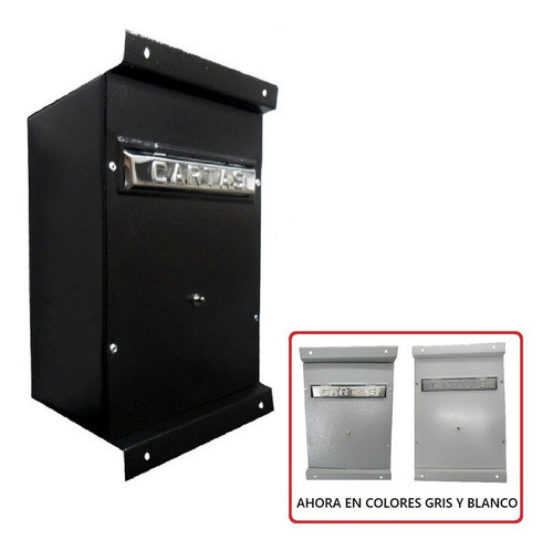 Buzon P/ Rejas Con Pulsador Facil De Instalar! Hagalo Ud. Be 1