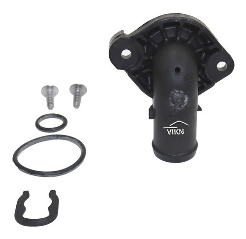 Cotovelo Valvula Termostatica Vw Audi Fox Gol Golf Polo Orig 0