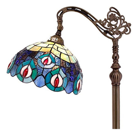 Lámpara De Pie De Lectura Estilo Tiffany Iluminación W12h64 0
