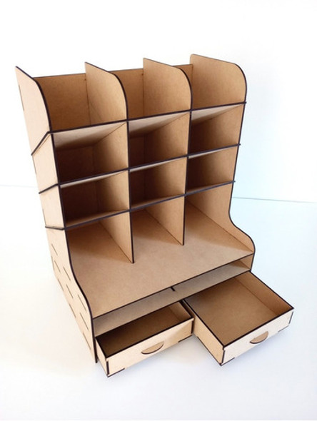 Organizador Escritorio. Varios Usos. Dos Cajones. Estante A4 1
