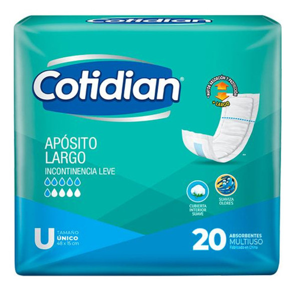 Apositos Cotidian Largo X20 Unidades 0 Apositos Cotidian Largo X20 Unidades 0