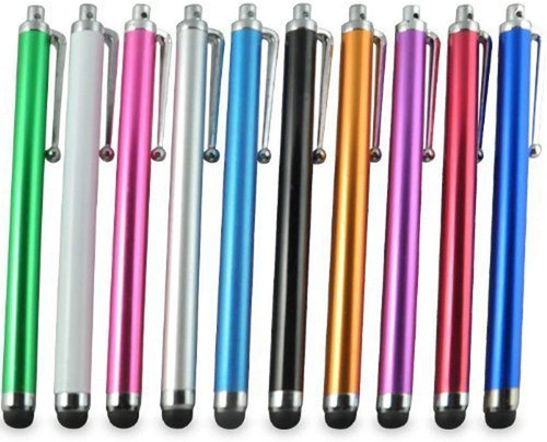 10 Lapices Opticos 10 Colores Metal Punta De Goma Redonda 0