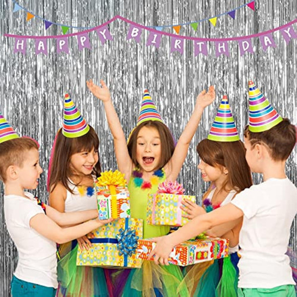 Paquete De 10 Cortinas De Papel De Aluminio, Telón De Fondo 1