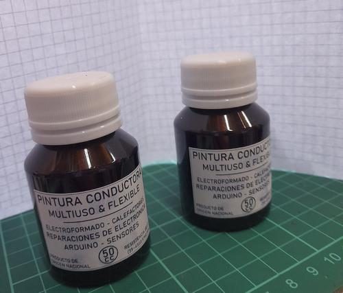 Pintura Conductora Tinta Conductiva Grafito 50cc 1