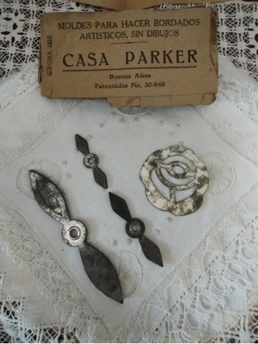 Antiguo Molde Para Bordados 1