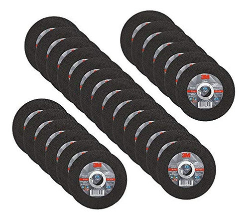 Rueda 3m Silver Cutoff 87464 T1 45 X 40 X 78 Paquete Negro D 0