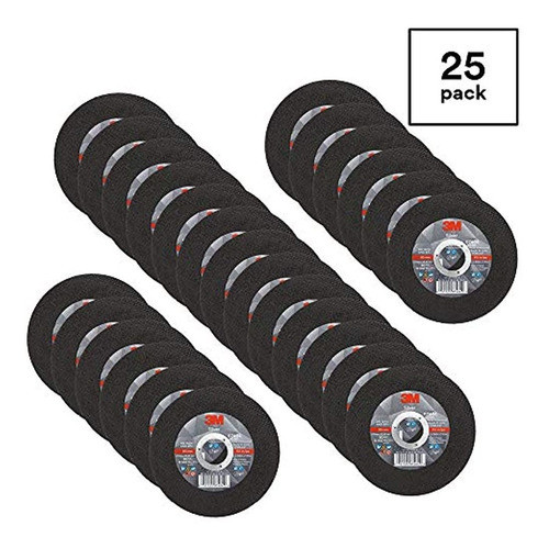 Rueda 3m Silver Cutoff 87464 T1 45 X 40 X 78 Paquete Negro D 1