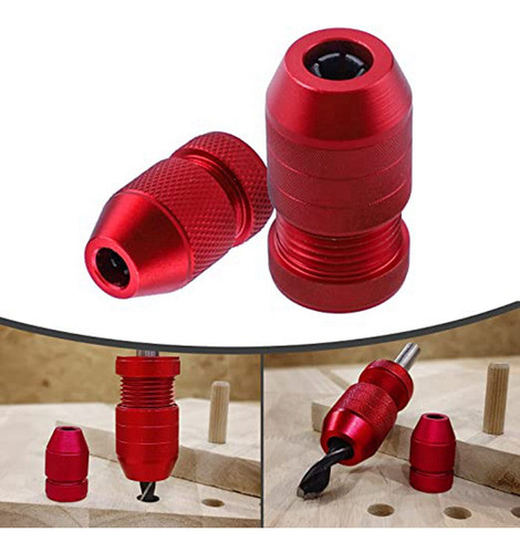 2 Conjuntos De Coleiras Drill Bit Stop Para Brocas, Profundi 1