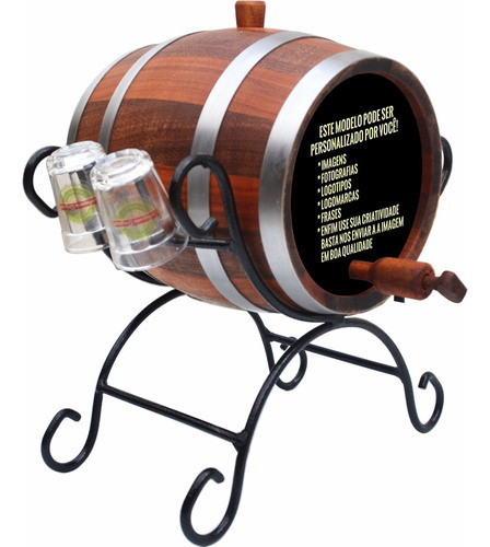 Barril De Jatobá 3 Litros - Sua Arte 0